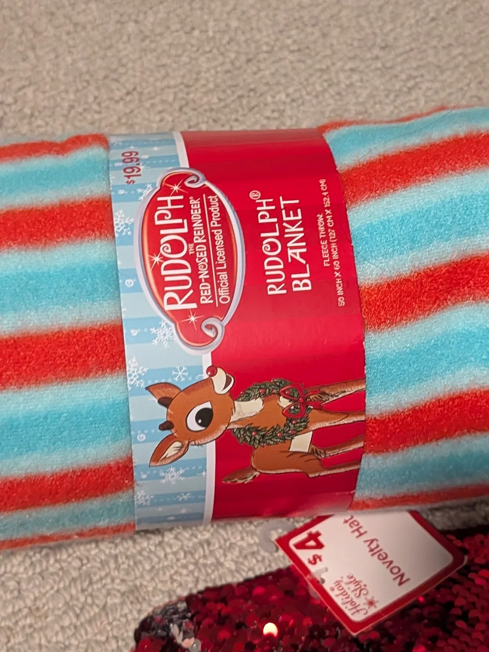 Target Christmas Photo Prop Bundle - Red, Green, White, Brown, Blue